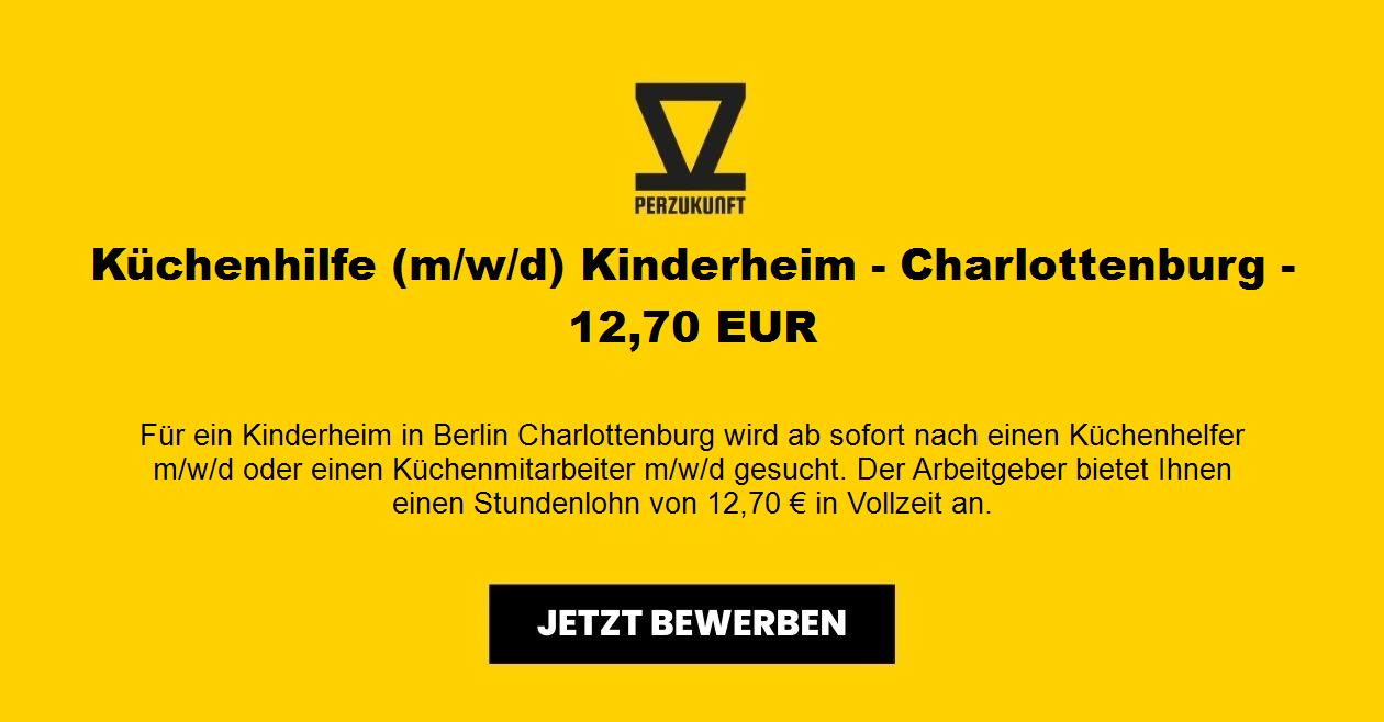 Küchenhilfe (m/w/d) Kinderheim - Charlottenburg - 13,58 EUR