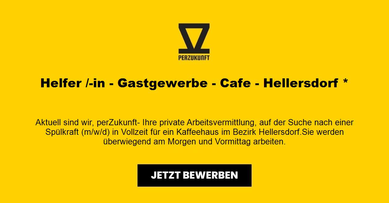 Helfer /-in - Gastgewerbe - Cafe - Hellersdorf *