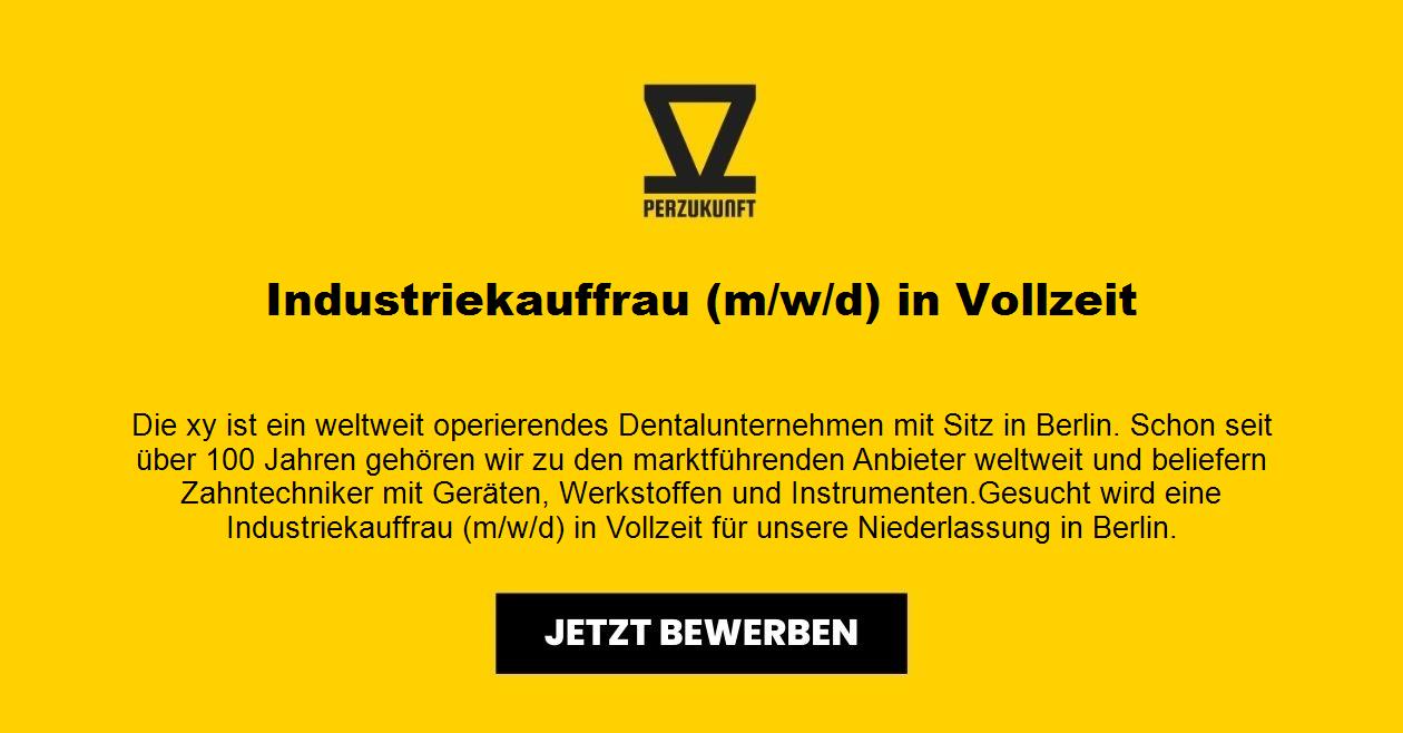 Industriekauffrau (m/w/d) in Vollzeit