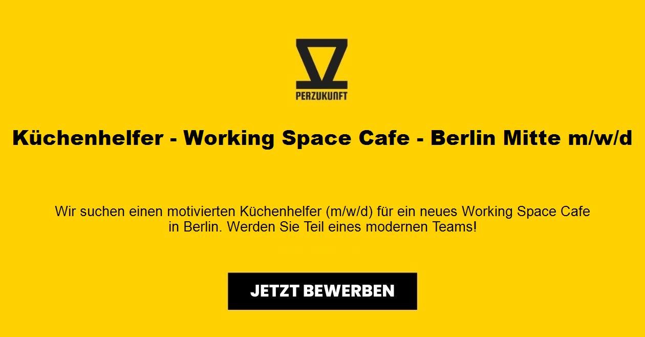 Küchenhelfer - Working Space Cafe - Berlin Mitte m/w/d