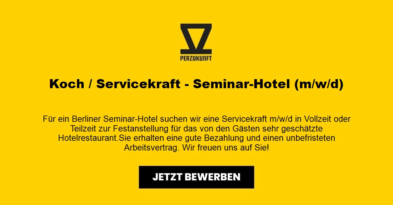 Koch / Servicekraft - Seminar-Hotel (m/w/d)