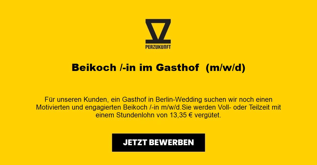 Beikoch /-in im Gasthof  (m/w/d)