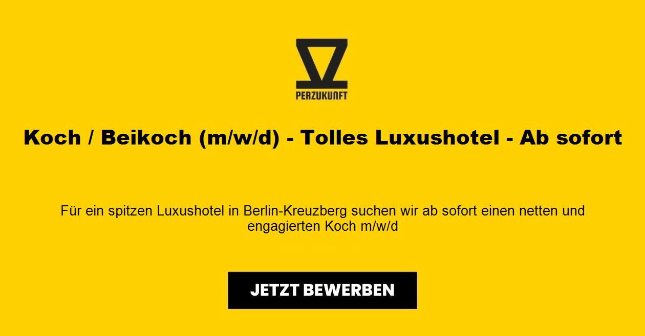 Koch / Beikoch (m/w/d) - Tolles Luxushotel - Ab sofort