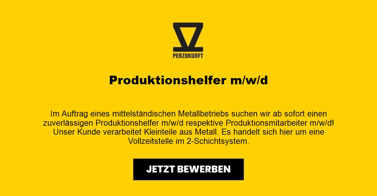 Produktionshelfer m/w/d