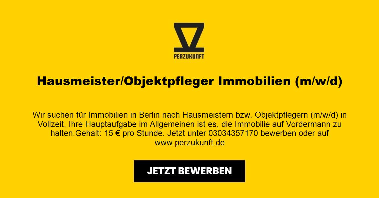 Hausmeister/Objektpfleger Immobilien (m/w/d)