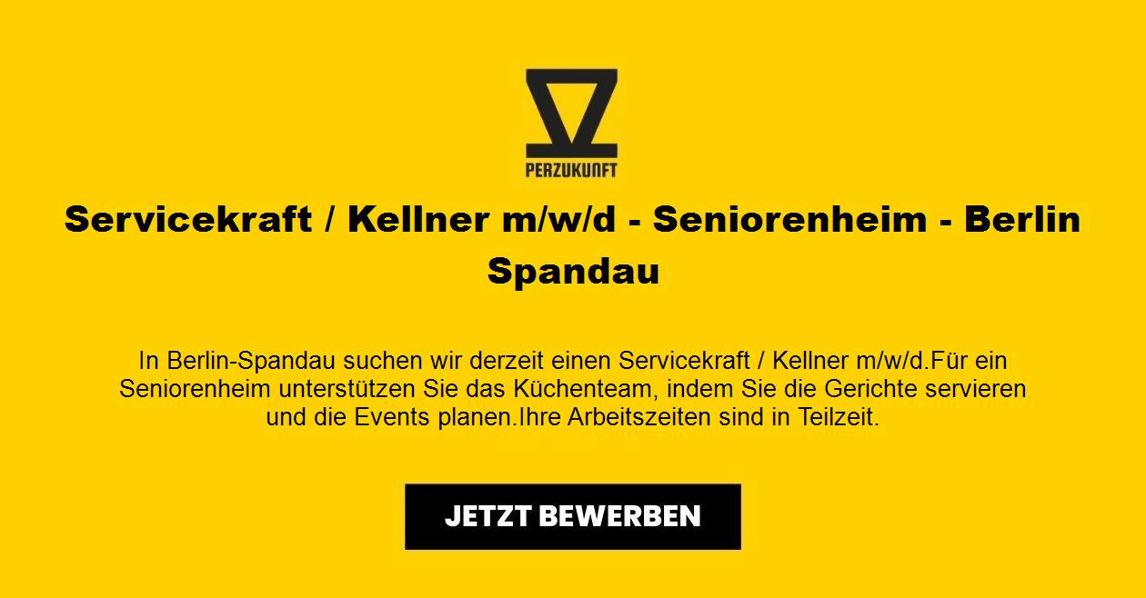 Servicekraft / Kellner m/w/d - Seniorenheim - Berlin Spandau