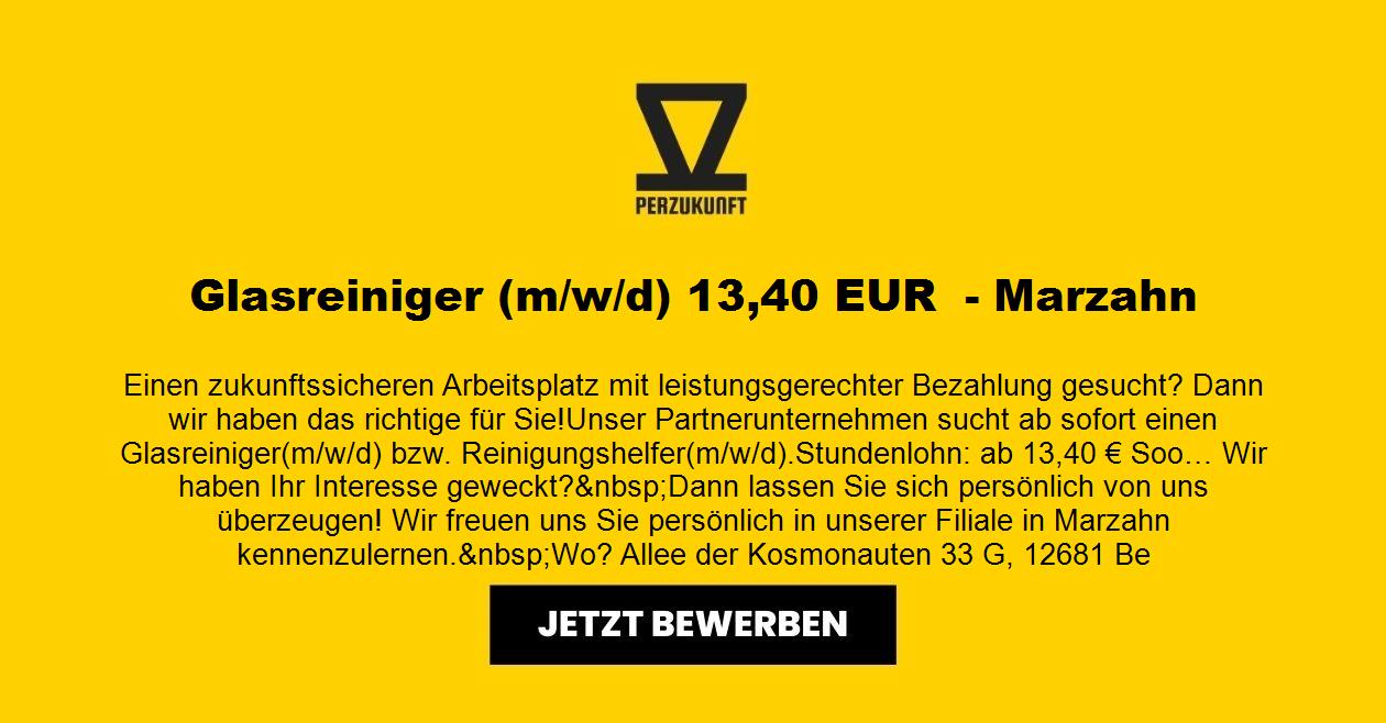 Glasreiniger (m/w/d) 13,40 EUR  - Marzahn