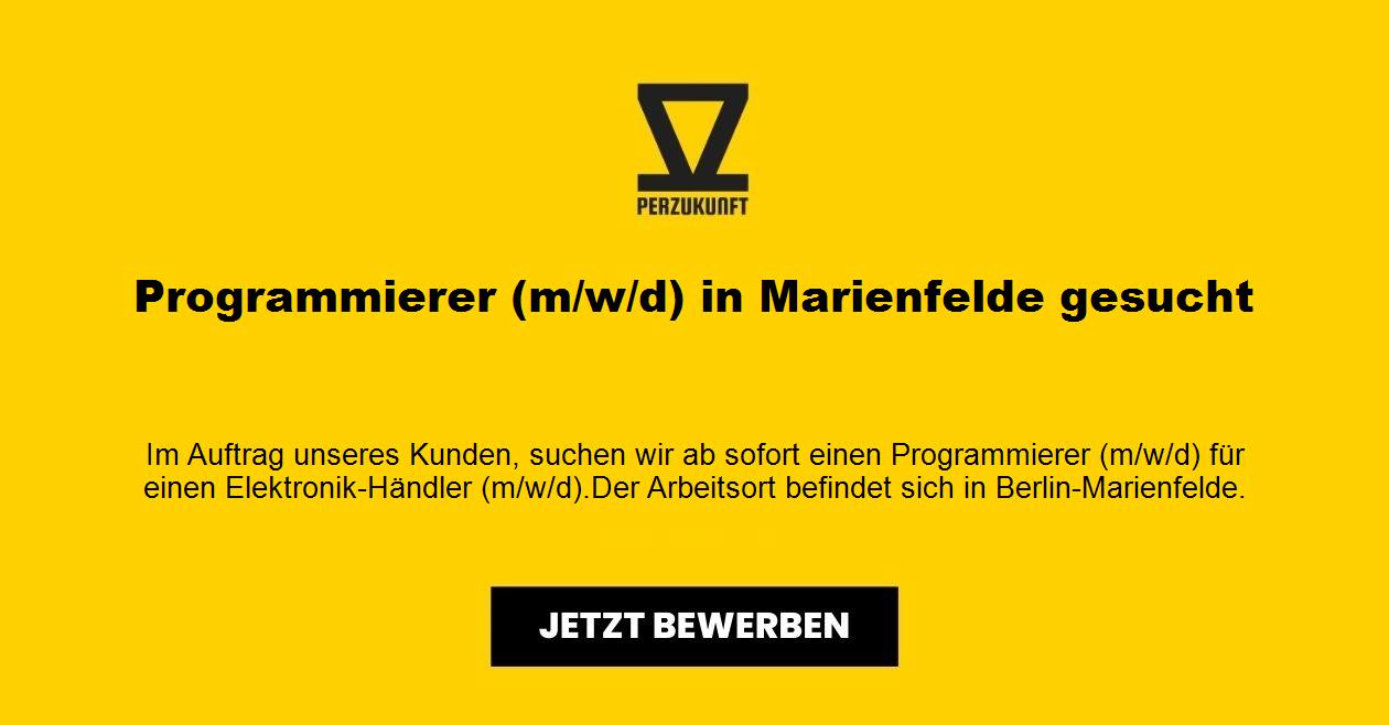 Programmierer (m/w/d) in Marienfelde gesucht