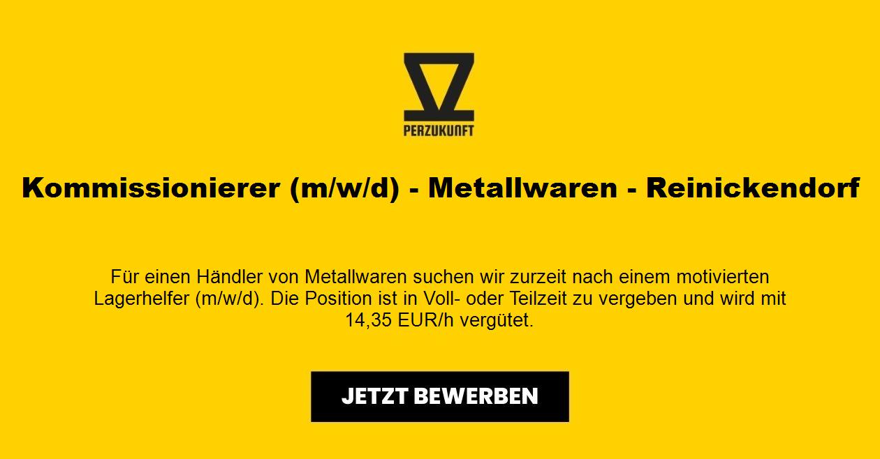Kommissionierer (m/w/d) - Metallwaren - Reinickendorf