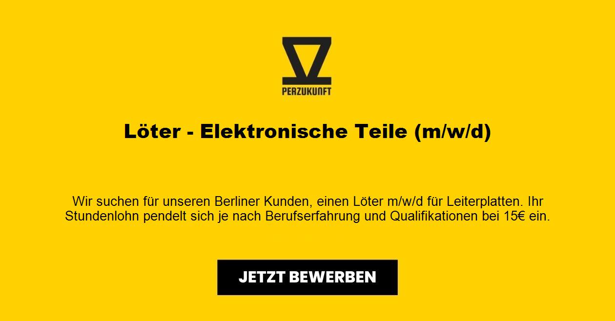 Löter - Elektronische Teile (m/w/d)