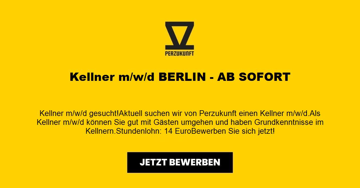 Kellner m/w/d BERLIN - AB SOFORT