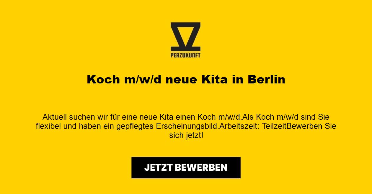 Koch m/w/d neue Kita in Berlin