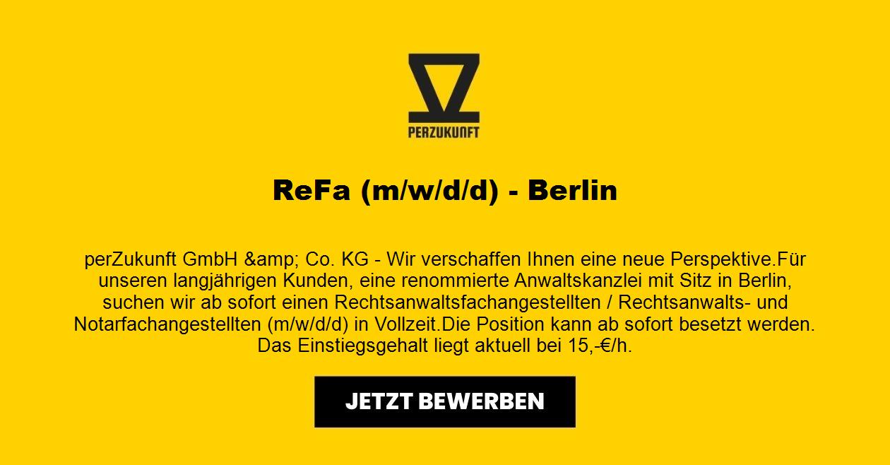ReFa (m/w/d) - Berlin