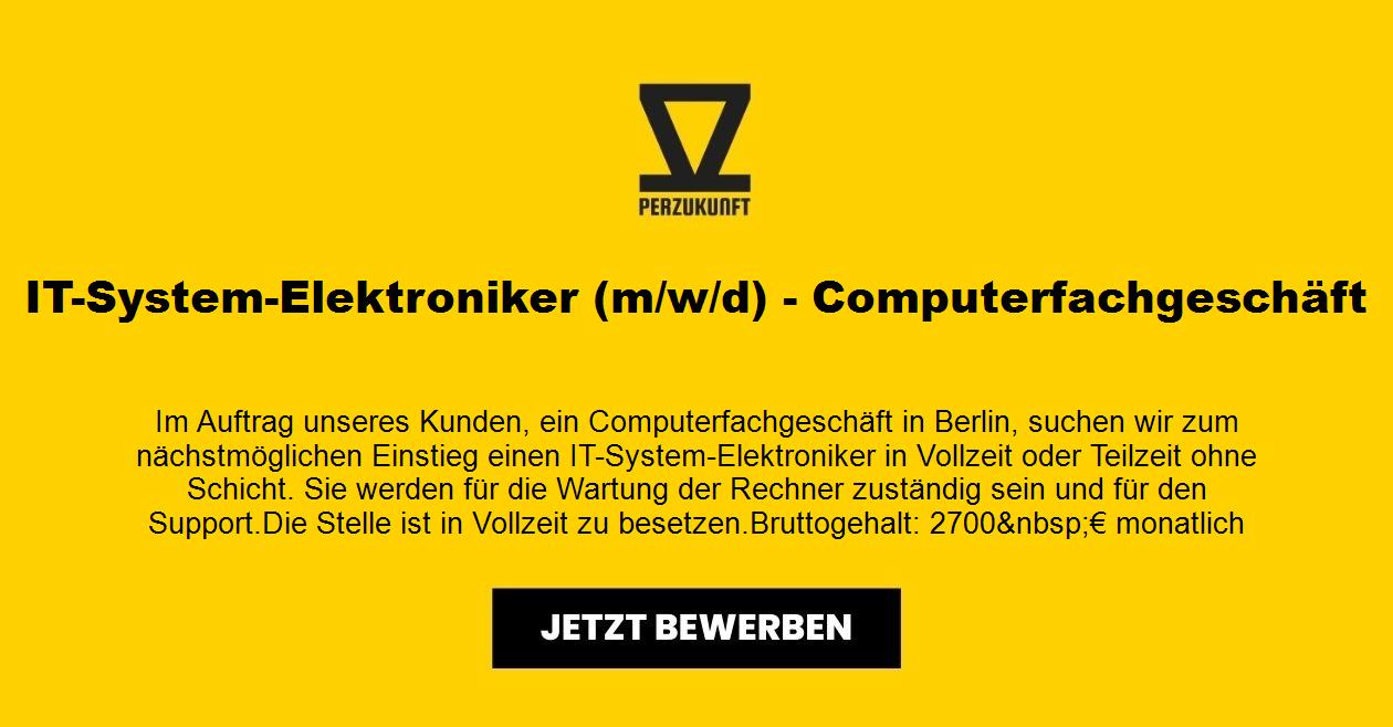 IT-System-Elektroniker (m/w/d) - Computerfachgeschäft