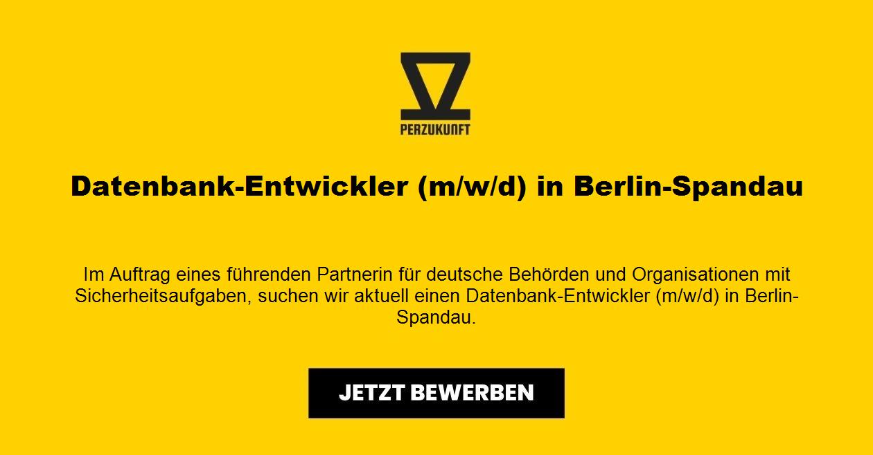 Datenbank-Entwickler (m/w/d) in Berlin-Spandau
