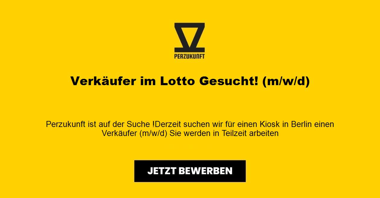 Verkäufer im Lotto Gesucht! (m/w/d)
