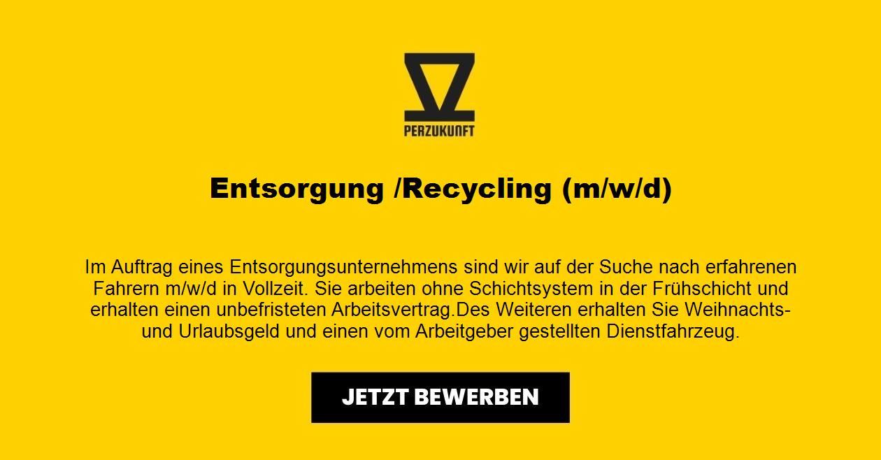 Entsorgung /Recycling (m/w/d)