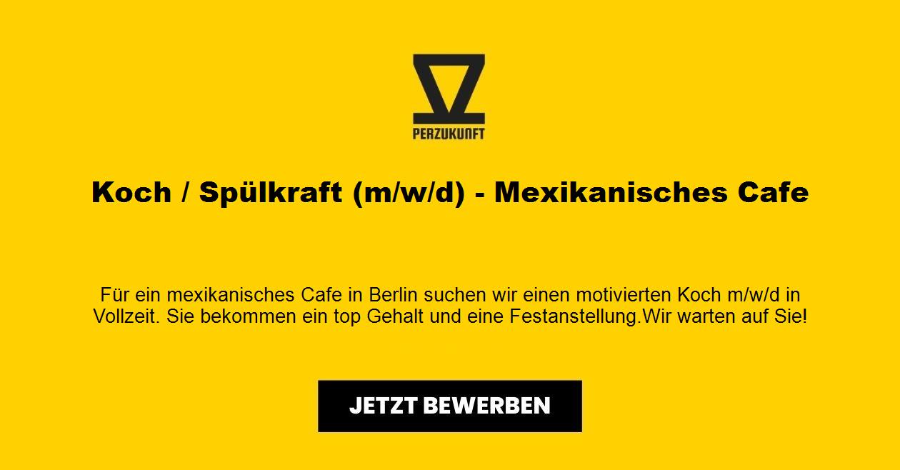 Koch / Spülkraft (m/w/d) - Mexikanisches Cafe