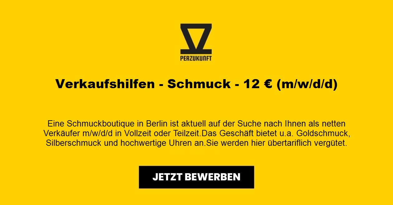 Verkaufshilfen - Schmuck - 14,17 € (m/w/d)