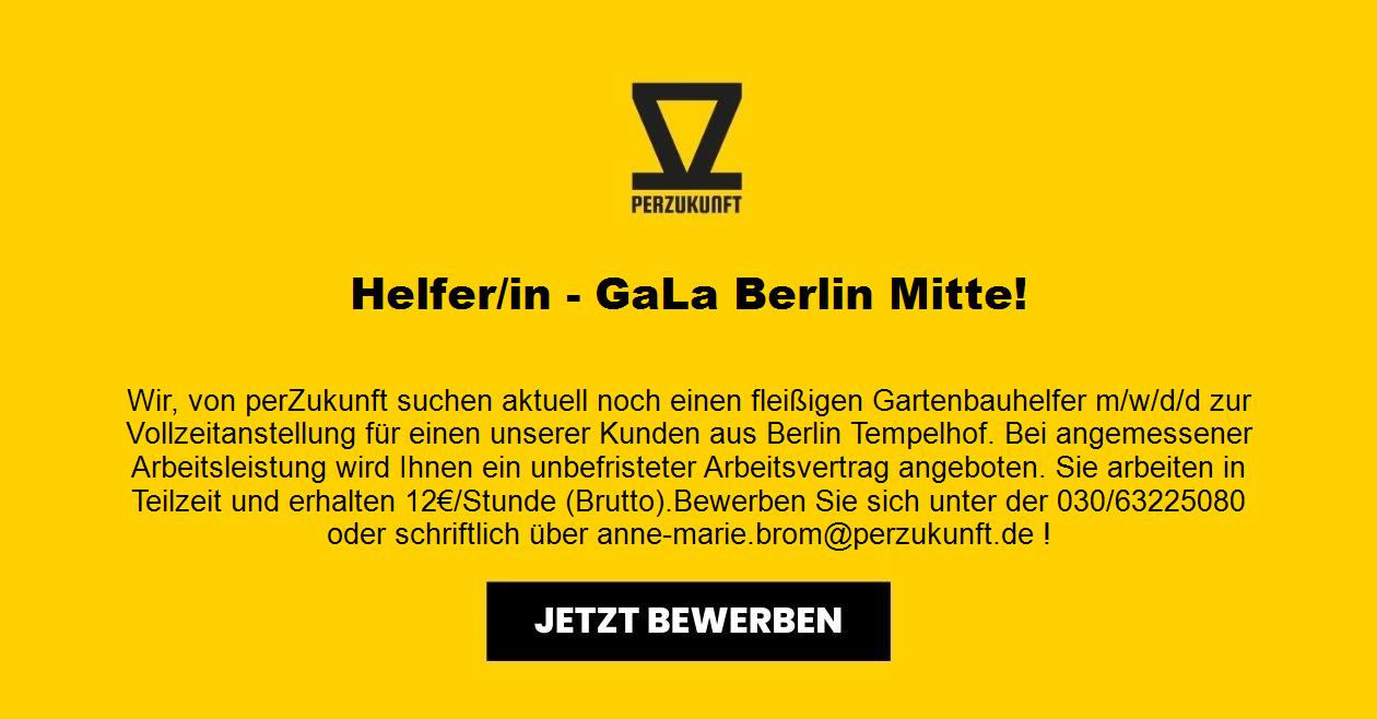 Helfer/in - GaLa Berlin Mitte!