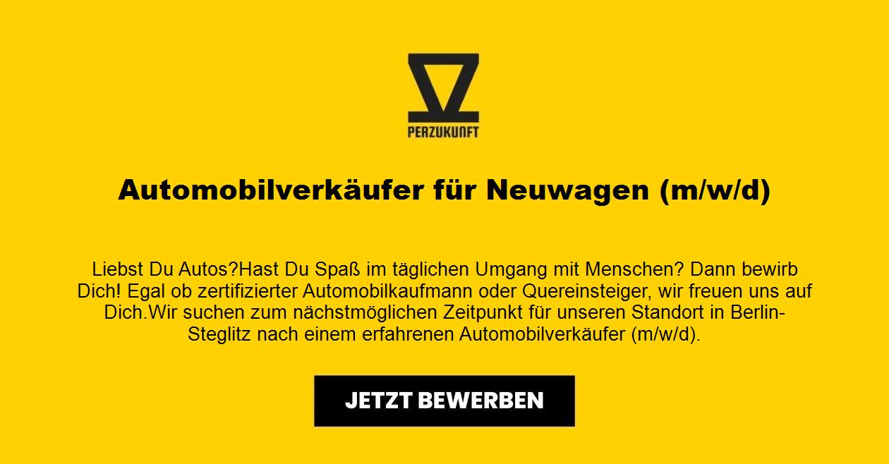 Automobilverkäufer für Neuwagen (m/w/d)