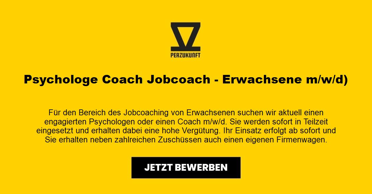 Psychologe Coach Jobcoach - Erwachsene m/w/d)