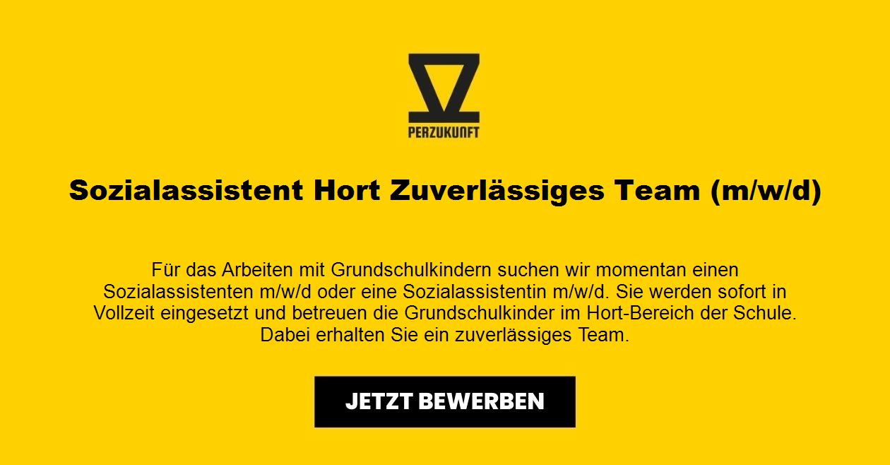 Sozialassistent Hort Zuverlässiges Team (m/w/d)