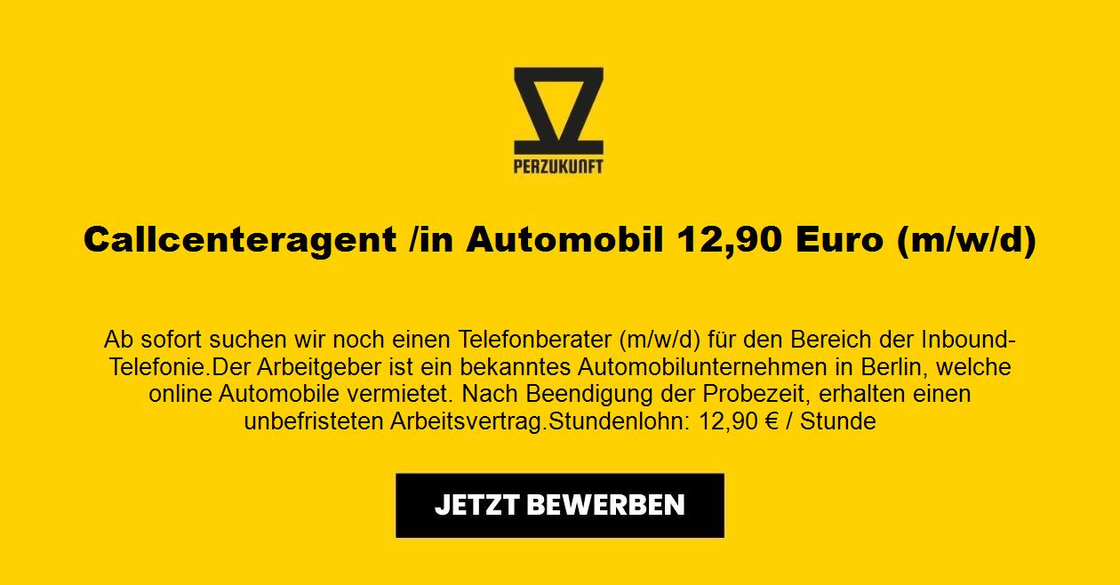 Callcenteragent /in Automobil 14,27 Euro (m/w/d)