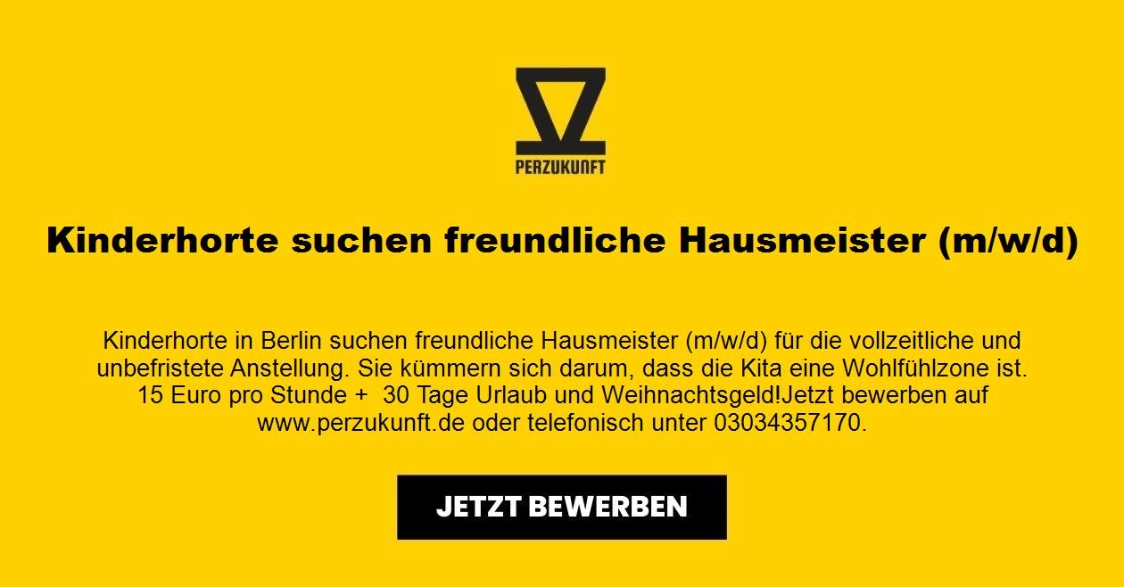 Kinderhorte suchen freundliche Hausmeister (m/w/d)