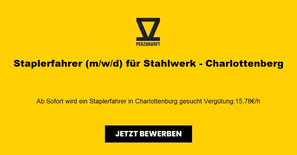 Staplerfahrer (m/w/d) für Stahlwerk - Charlottenberg