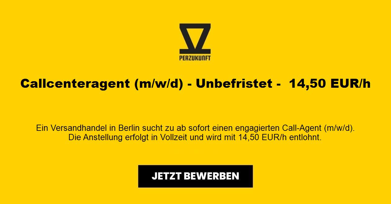 Callcenteragent (m/w/d) - Unbefristet -  16,04 EUR/h