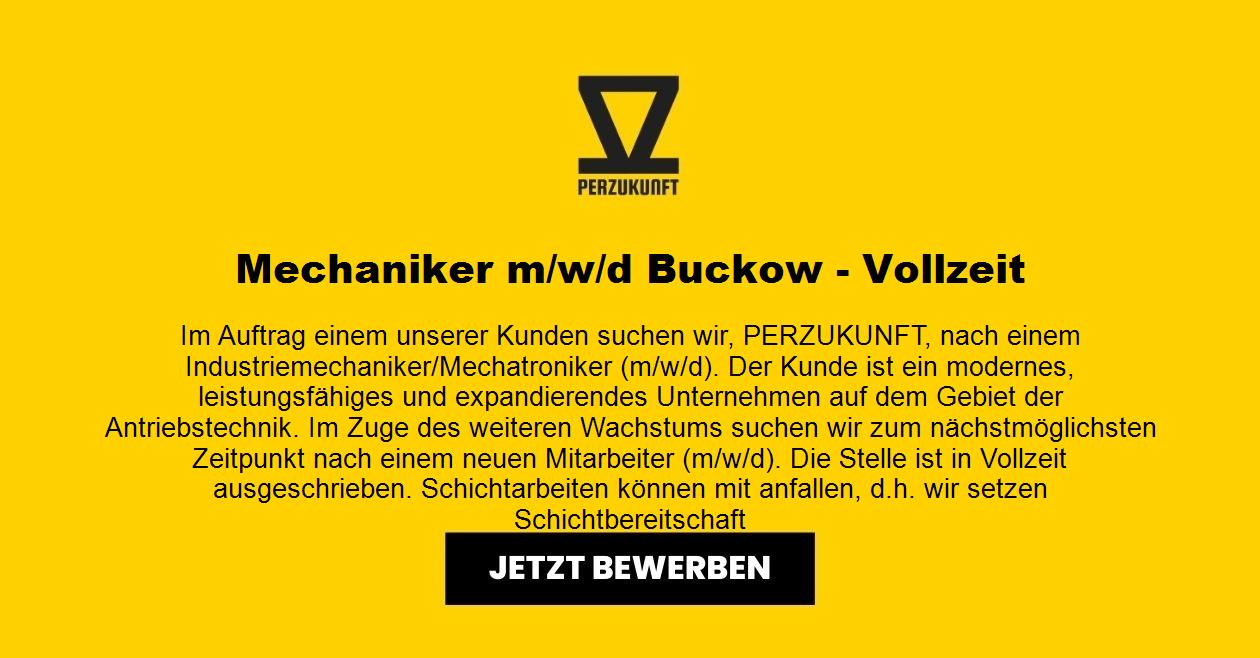 Mechaniker m/w/d Buckow - Vollzeit