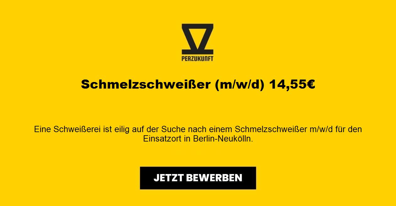 Schmelzschweißer (m/w/d) 15,56€