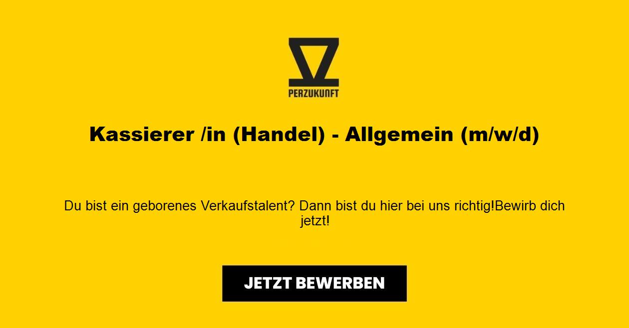 Kassierer /in (Handel) - Allgemein (m/w/d)