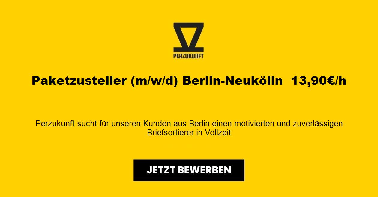 Paketzusteller (m/w/d) Berlin-Neukölln  13,90€/h