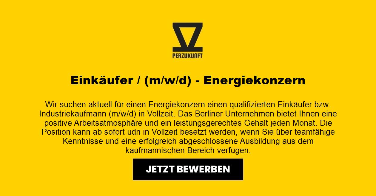 Einkäufer / (m/w/d) - Energiekonzern
