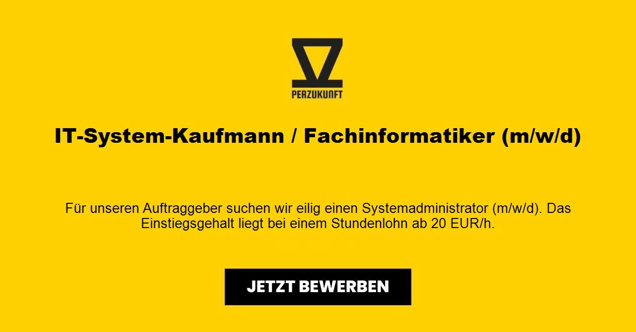 IT-System-Kaufmann / Fachinformatiker (m/w/d)