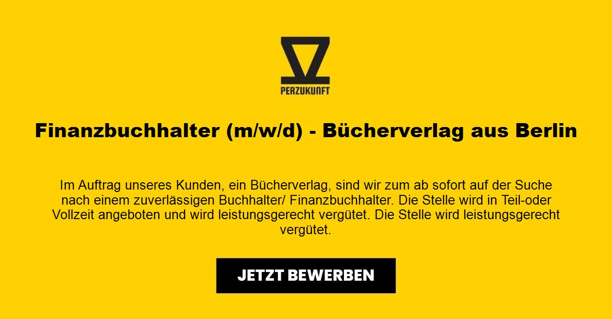 Finanzbuchhalter (m/w/d) - Bücherverlag aus Berlin