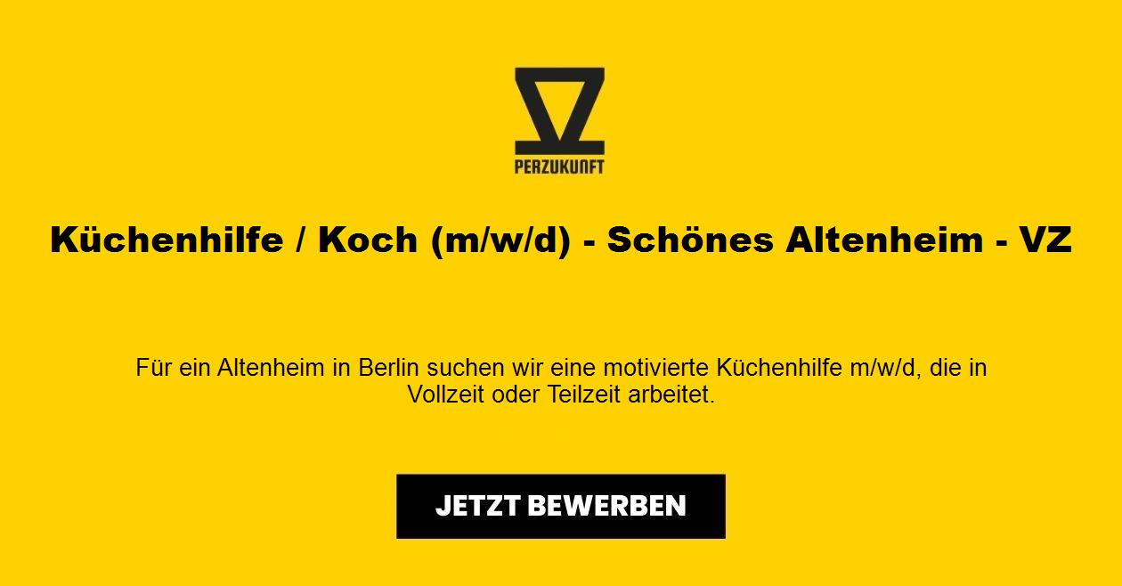 Küchenhilfe / Koch (m/w/d) - Schönes Altenheim - VZ