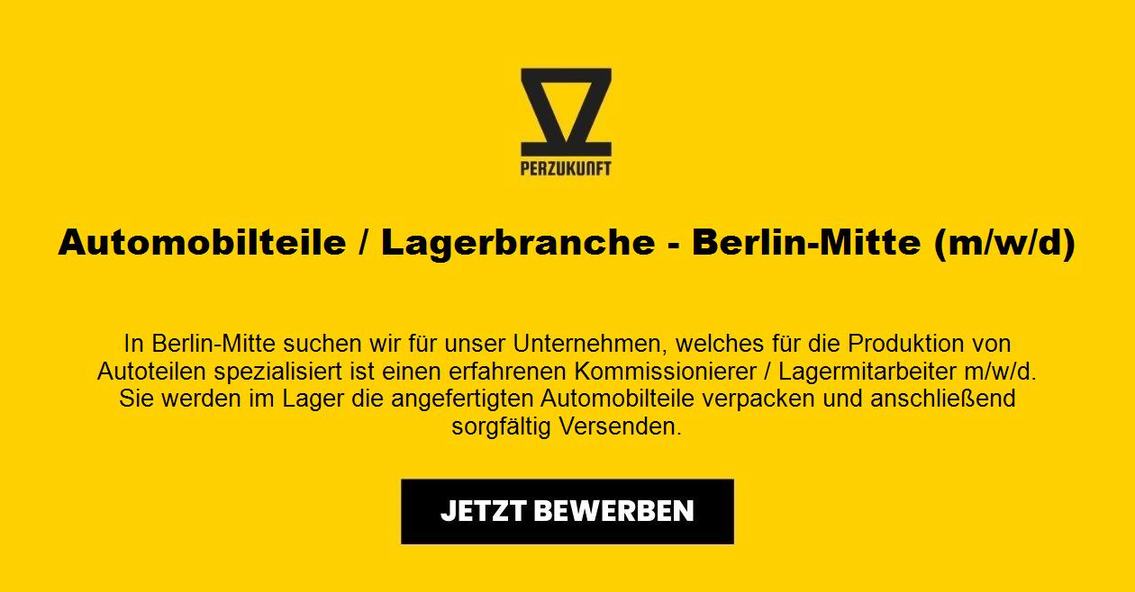 Automobilteile / Lagerbranche - Berlin-Mitte (m/w/d)