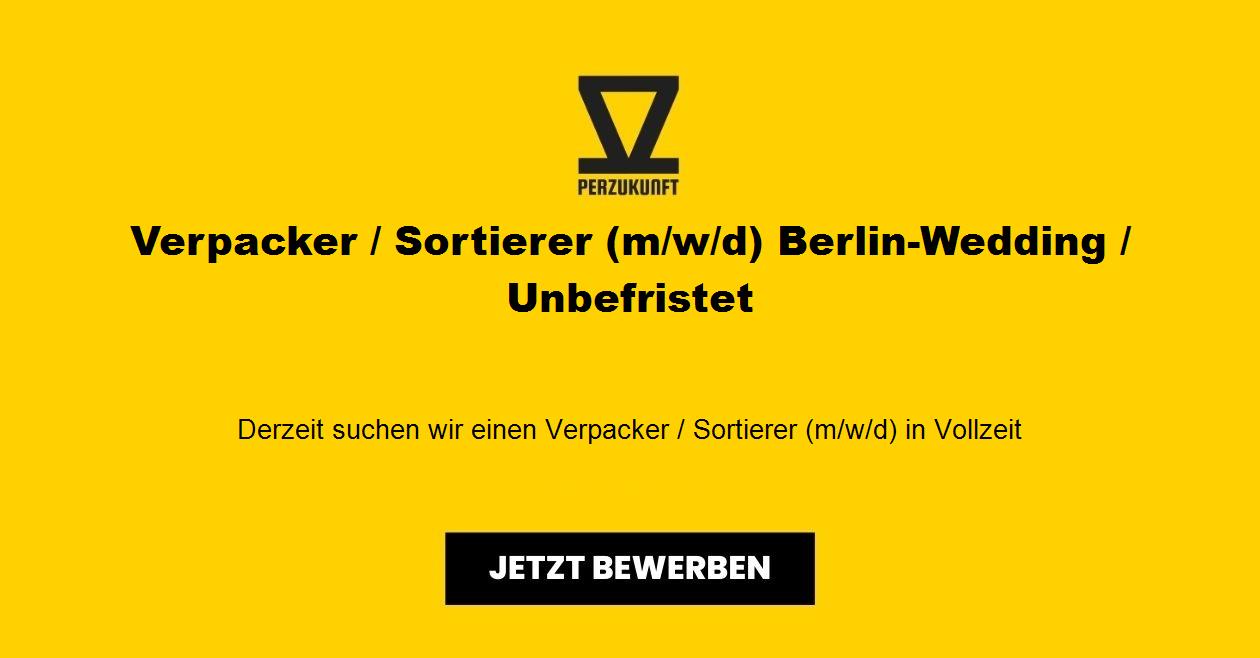 Verpacker / Sortierer (m/w/d) Berlin-Wedding / Unbefristet