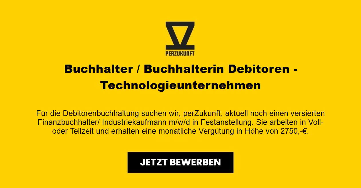 Buchhalter / Buchhalterin Debitoren - Technologieunternehmen