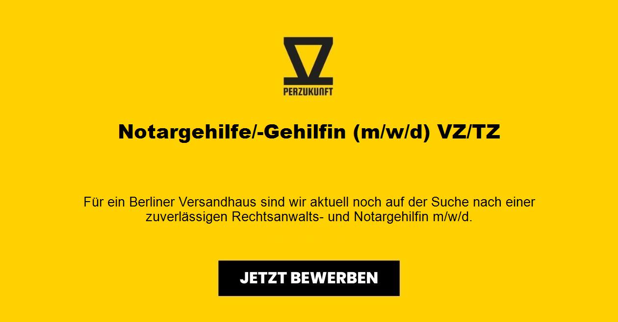 Notargehilfe/-Gehilfin (m/w/d) VZ/TZ