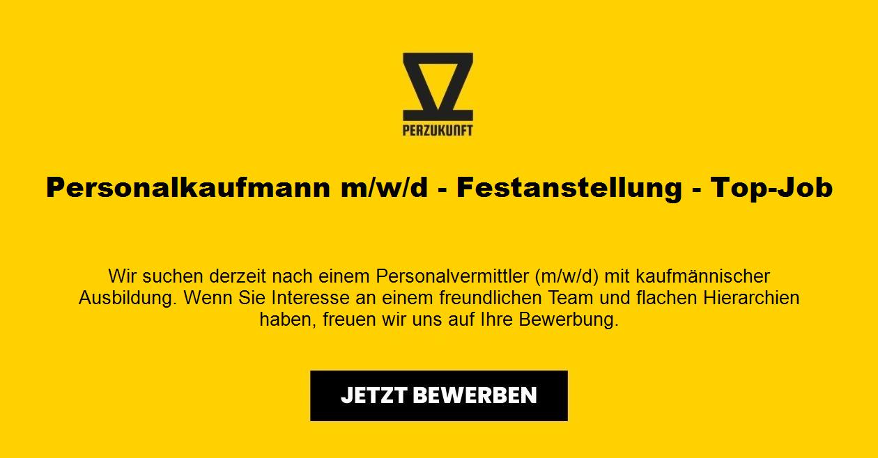 Personalkaufmann m/w/d - Festanstellung - Top-Job