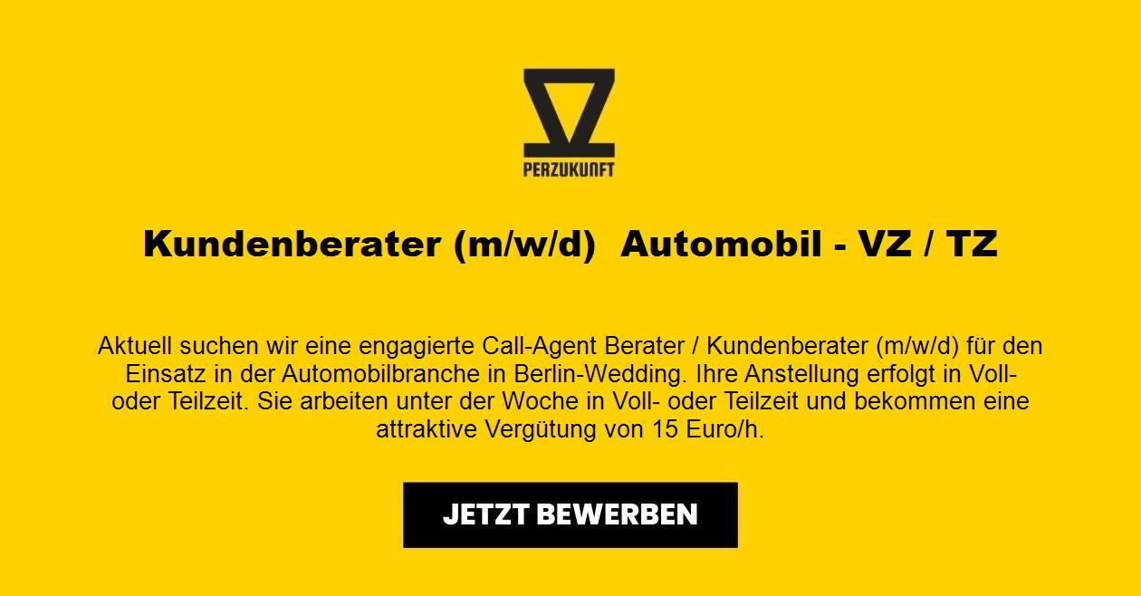 Kundenberater (m/w/d)  Automobil - VZ / TZ