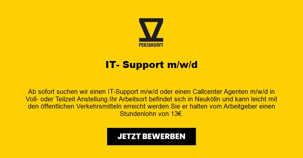 IT- Support m/w/d