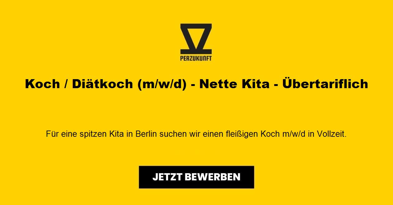 Koch / Diätkoch (m/w/d) - Nette Kita - Übertariflich