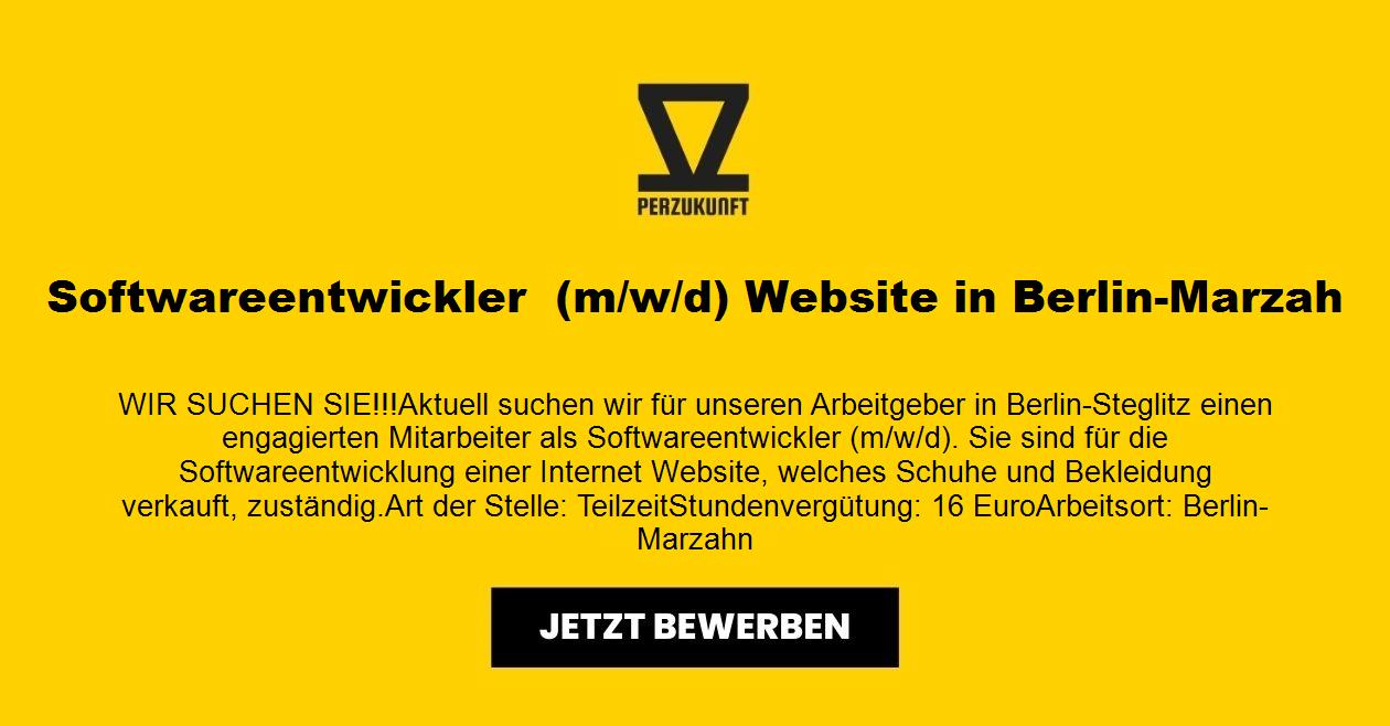 Softwareentwickler  (m/w/d) Website in Berlin-Marzah