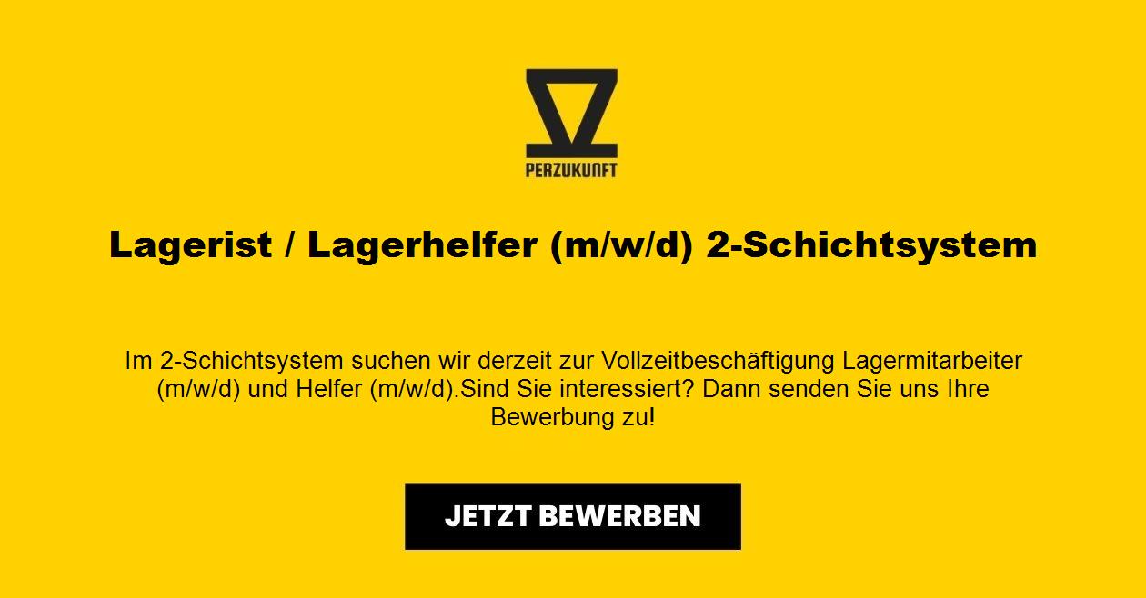 Lagerist / Lagerhelfer (m/w/d) 2-Schichtsystem