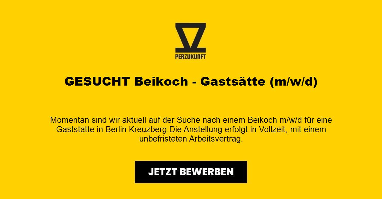 GESUCHT Beikoch - Gastsätte (m/w/d)
